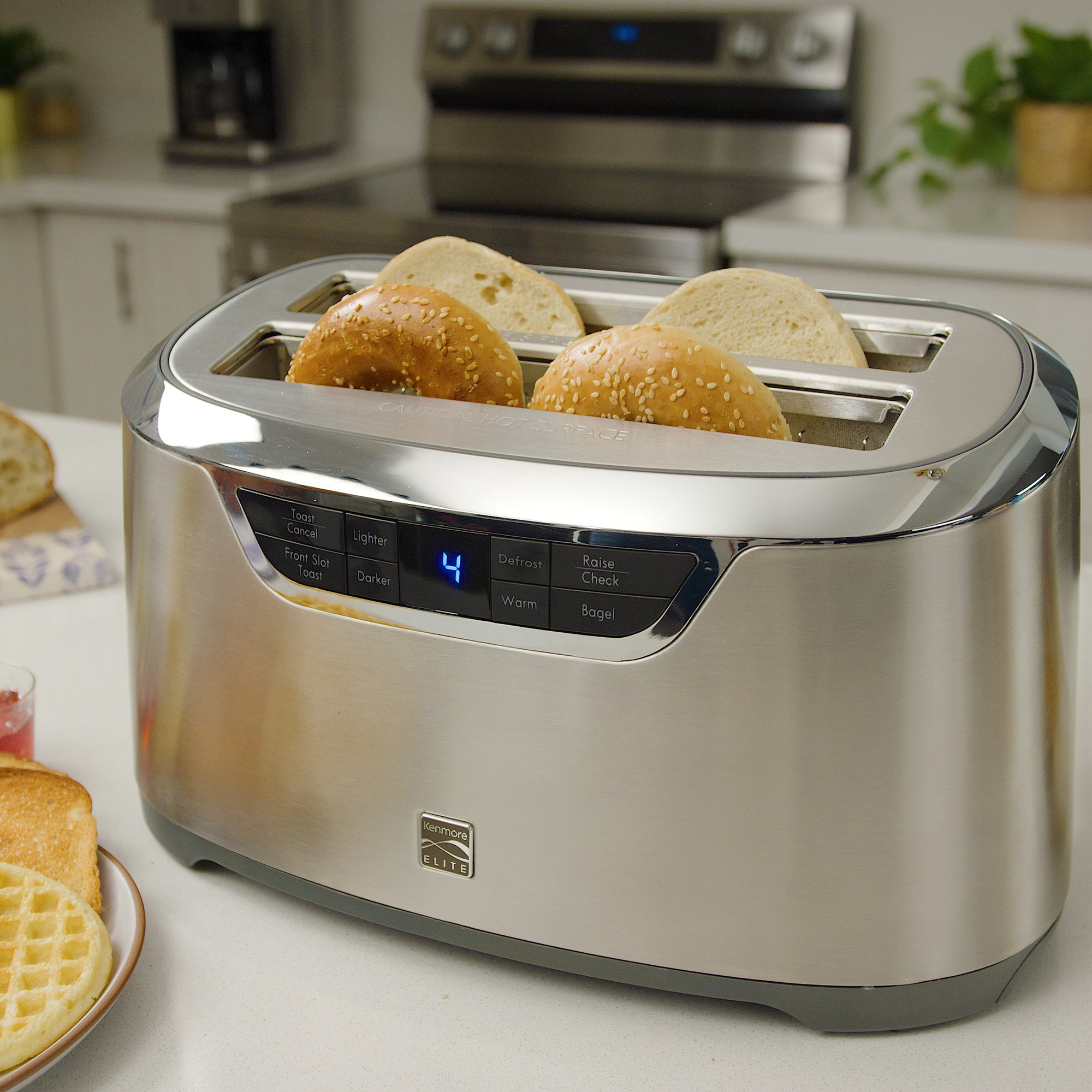 Long slot toaster best sale