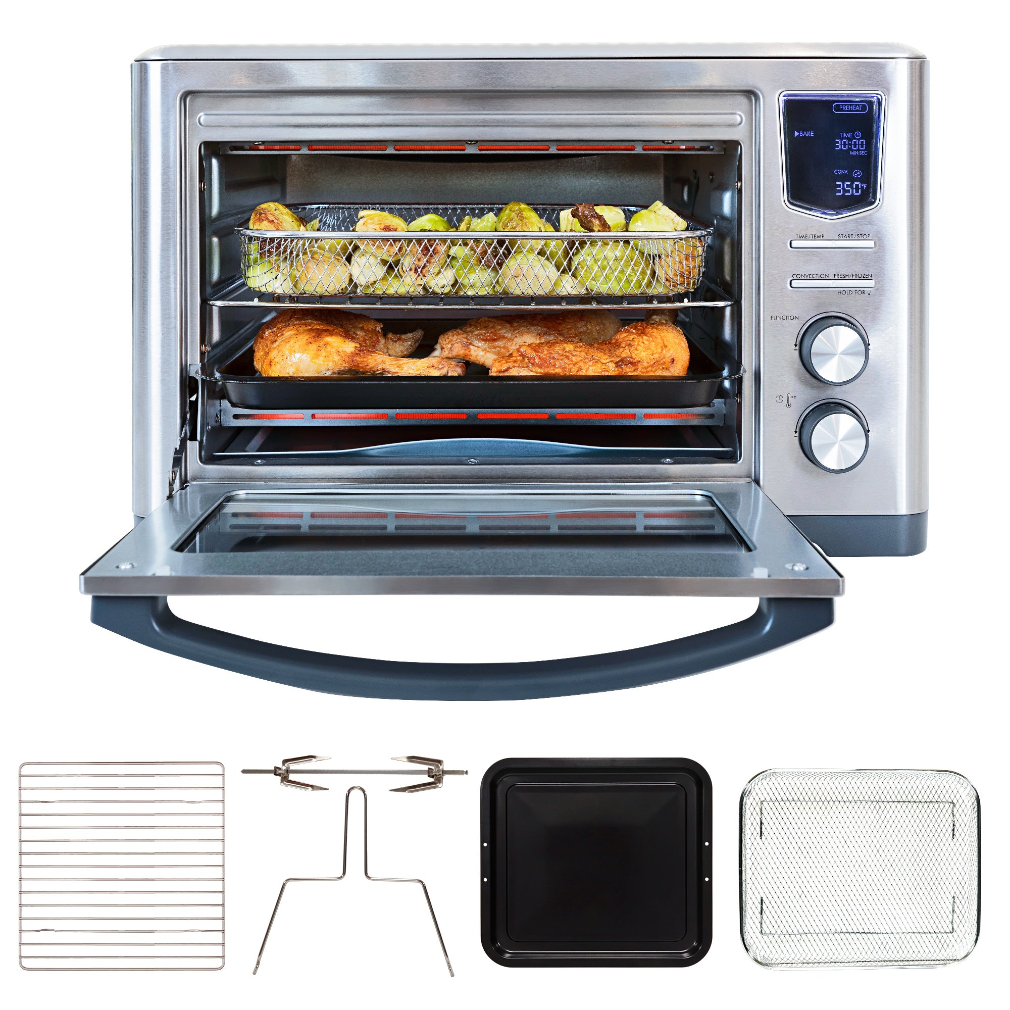 Digital Toaster Air Fryer Oven- shops NEW in box