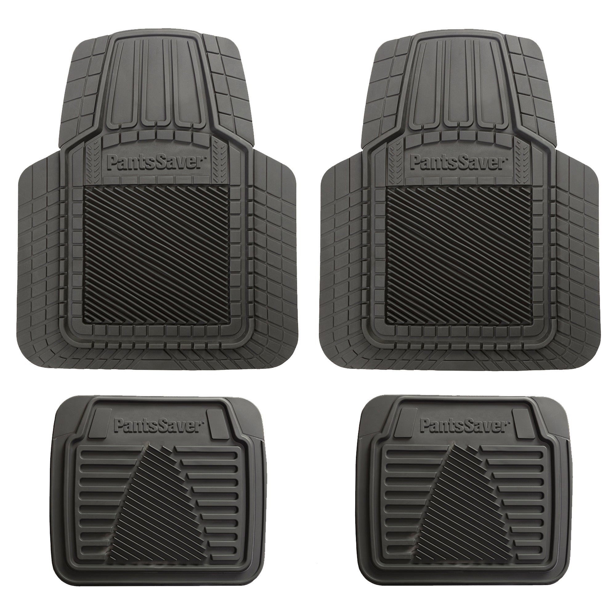 PantsSaver universal fit vehicle mats 4 piece set - Black