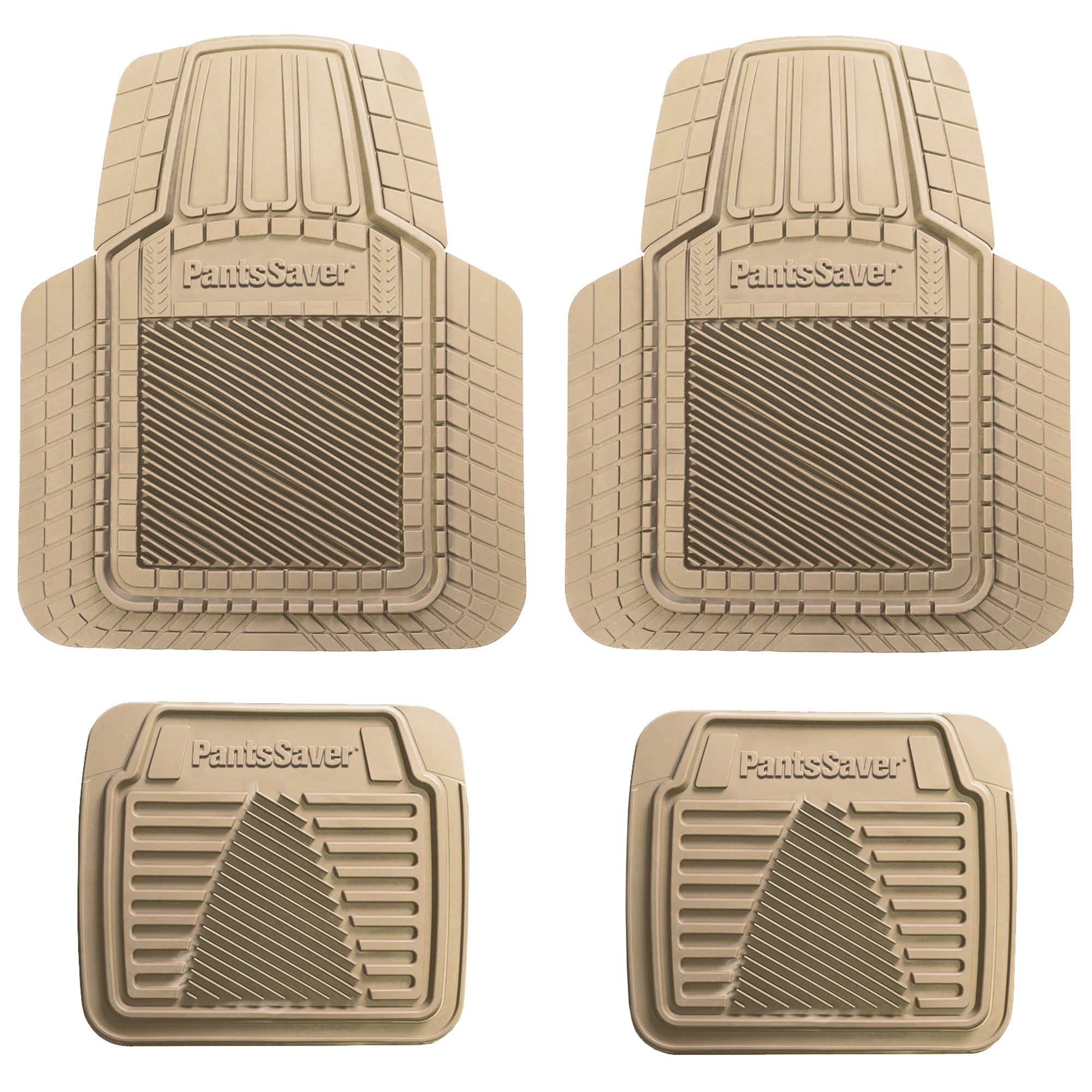 PantsSaver universal fit vehicle mats 4 piece set - Tan