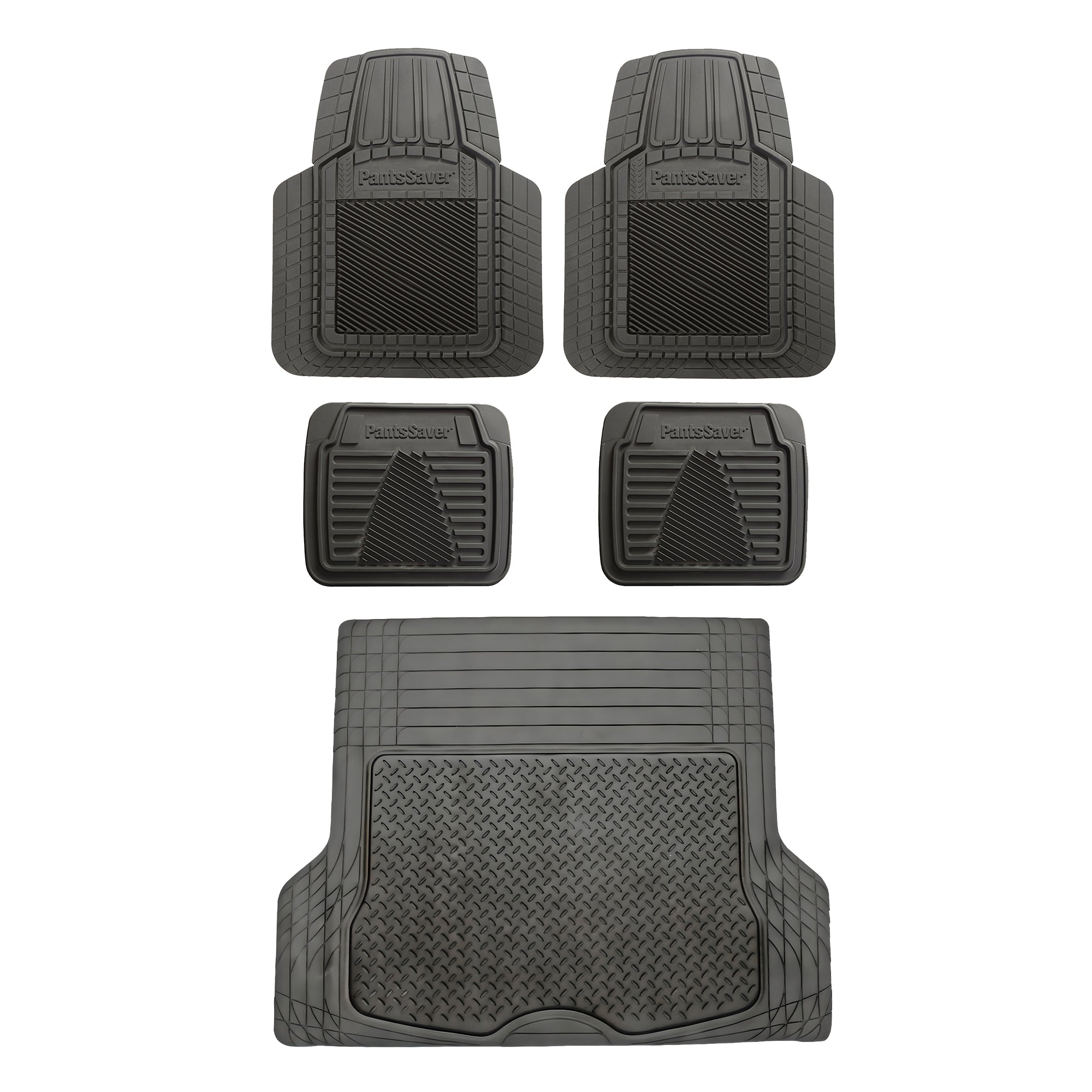 PantsSaver universal fit vehicle mats 5 piece set - Black