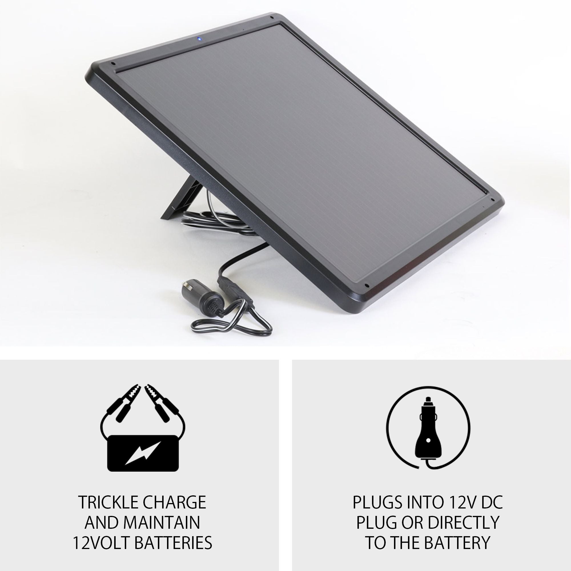 Solar trickle online charger