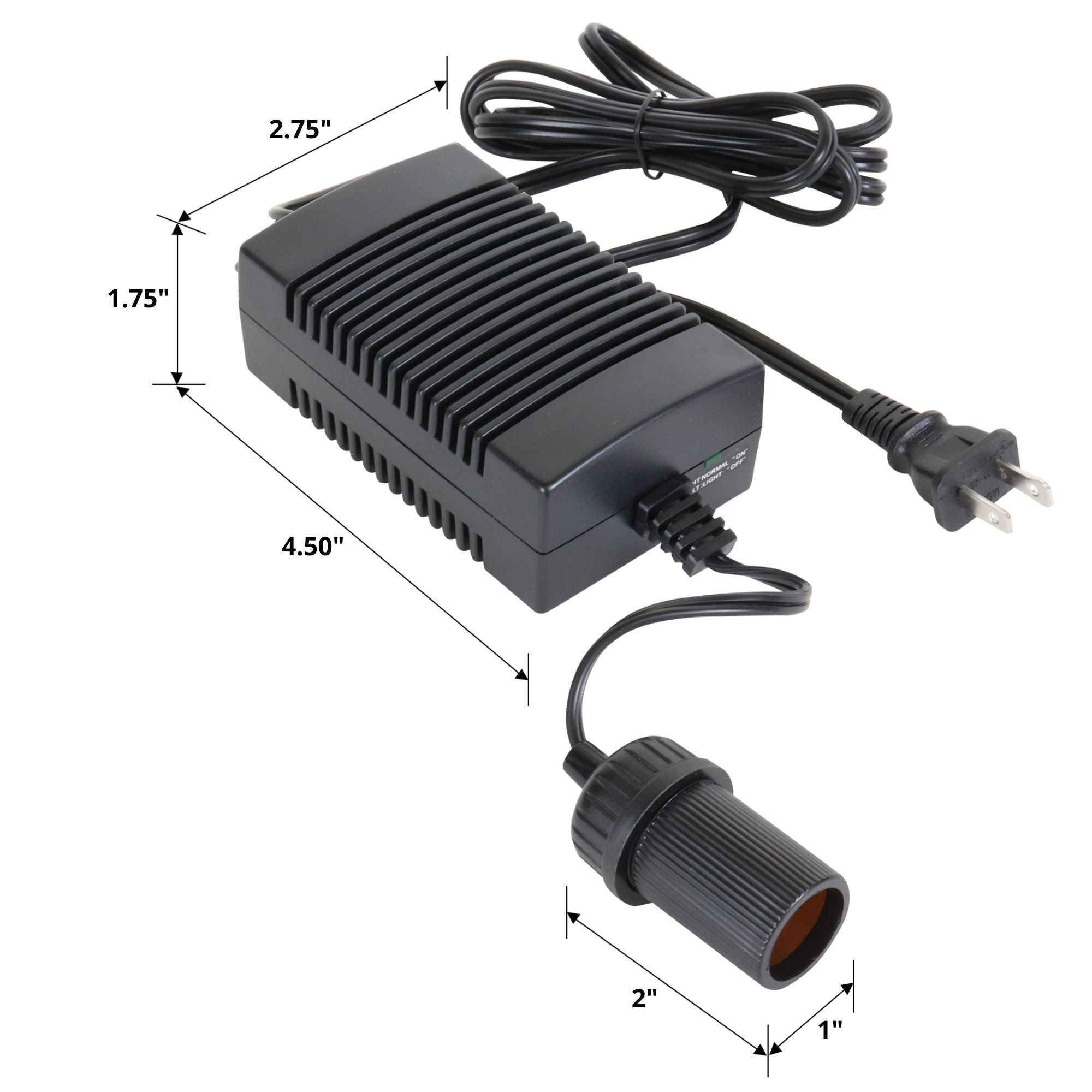 Koolatron Power Adapter w/ Circuit Breaker