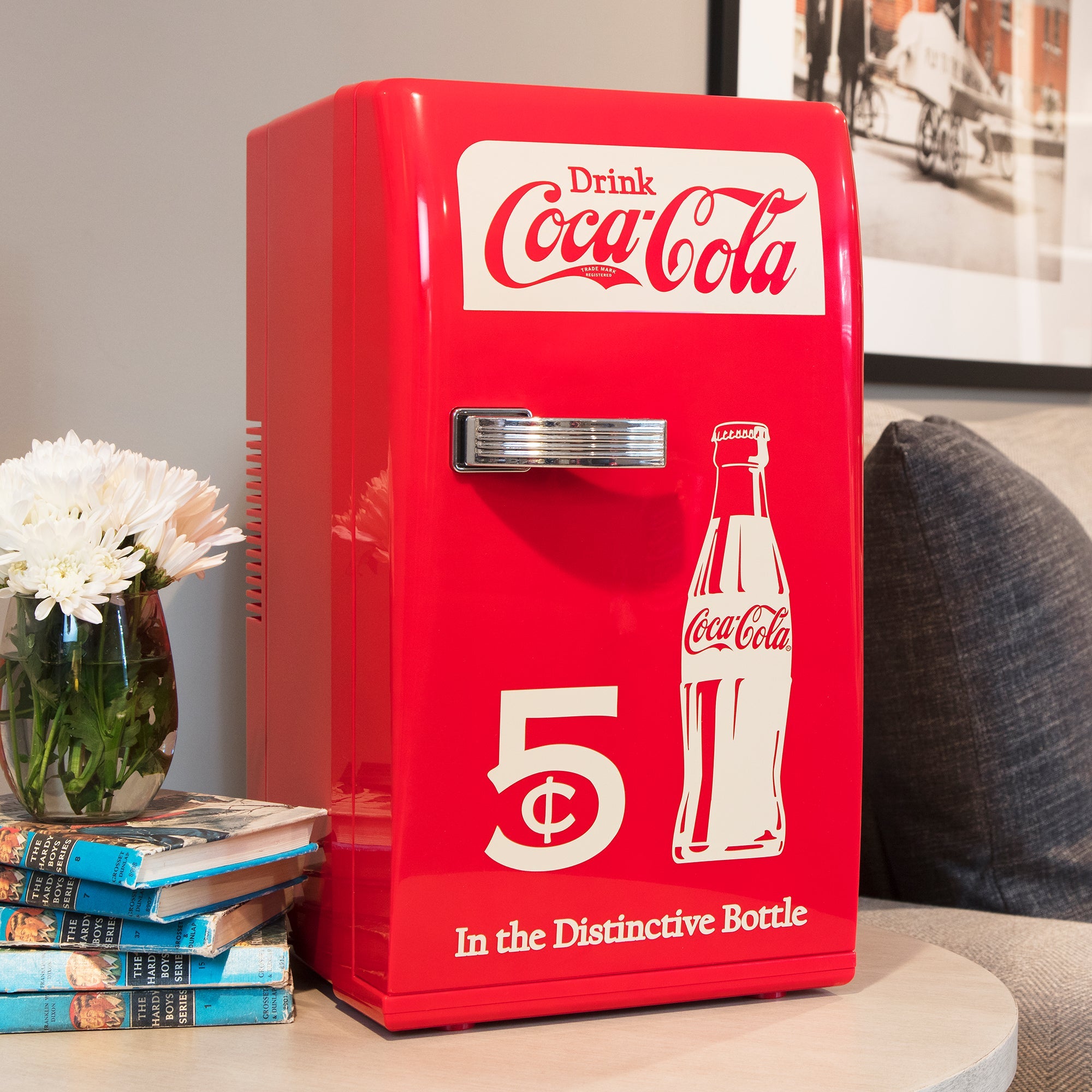 Vintage coca cola cheap mini fridge