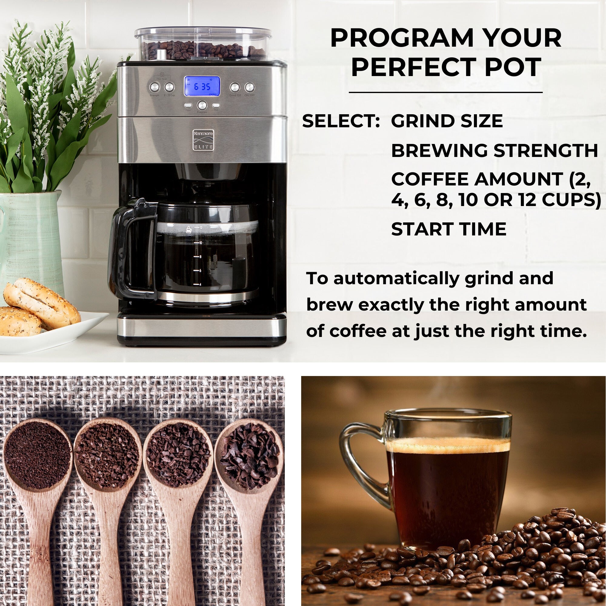 Hamilton beach single serve grind and brew coffee outlet maker