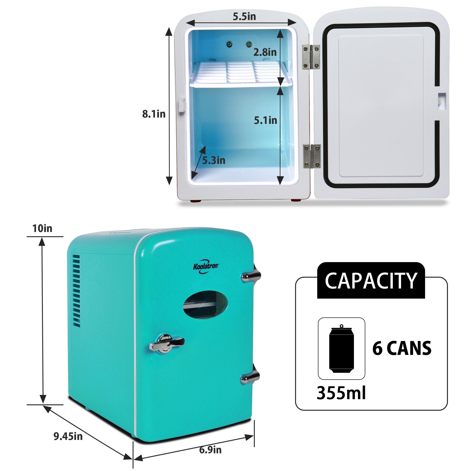 Mini best sale 4l fridge