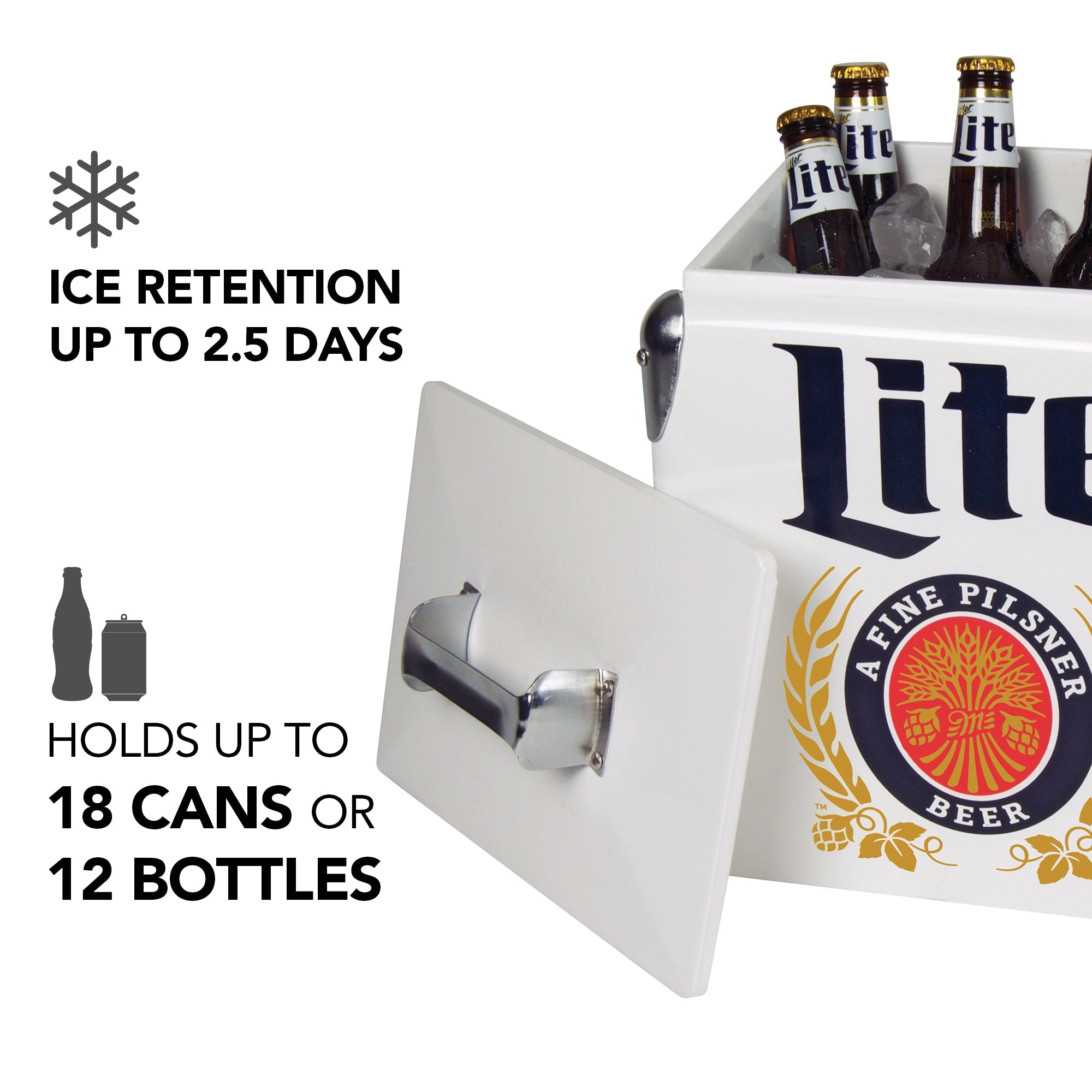 Miller light hot sale cooler