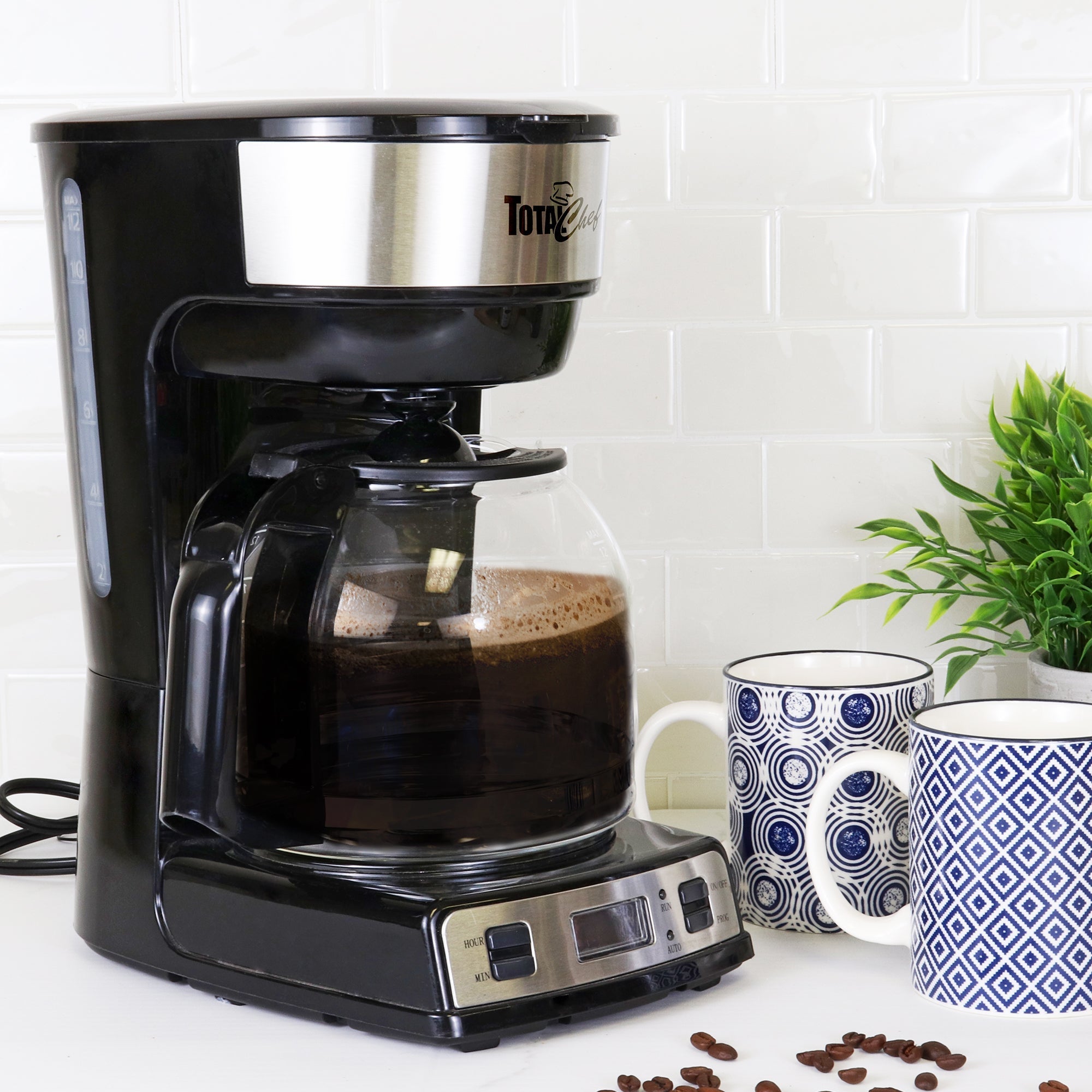 Kenmore Drip Coffee Maker with Glass Carafe Drip Coffee Machine